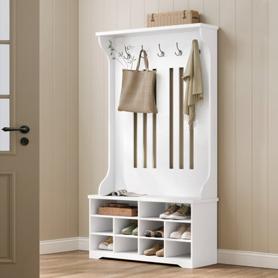 Chalemet Tree With Bench And Shoe Storage by Sand & Stable