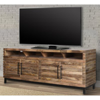 Hurshell Solid Wood TV Stand for TVs up to 88"