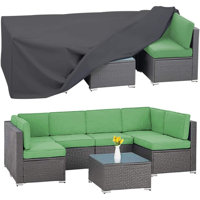 Breathable Patio Furniture Set Cover by Latitude Run