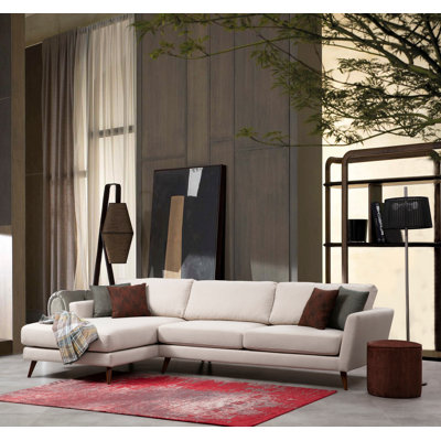 119.29" Wide Sleeper Corner Sectional by East Urban Home