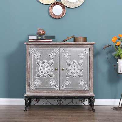 Bell 2 door shop accent cabinet