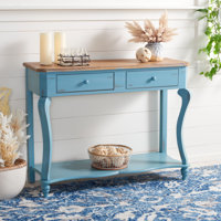 Virgouda CONSOLE WITH 2 STORAGE DRAWER by Dakota Fields