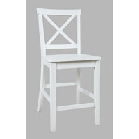 Salita Solid Wood 23" Short Stool by Gracie Oaks