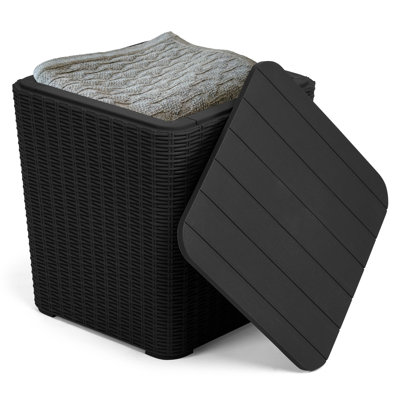 Croce 11.5 Gallon Water Resistant Resin Deck Box by Freeport Park