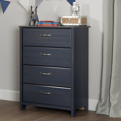 Cubby 4 Drawer Chest by Harriet Bee