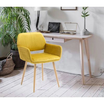 Velvet Office Chair by Everly Quinn