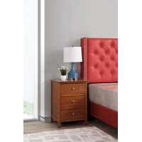 Emjay 3 - Drawer Nightstand by Lark Manor
