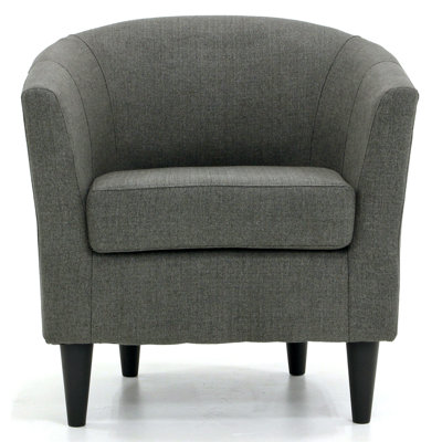 Gammill 31.5" Wide Polyester Barrel Chair by Andover Mills