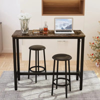 Golliday 3 Piece Dining Bar Table Set by Corrigan Studio
