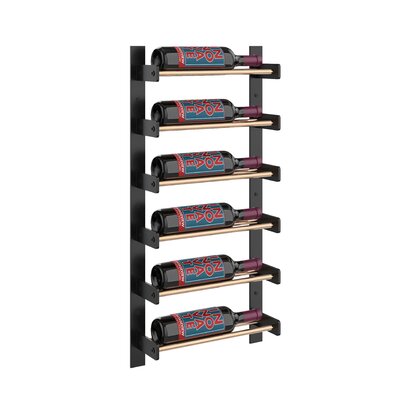 6 Bottle Wall Mounted Wine Rack by Latitude Run
