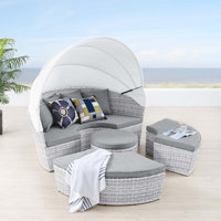 Modway Scottsdale Canopy Outdoor Patio Daybed by Modway