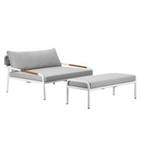 Dean Daybed And Ottoman, Grey by AllModern