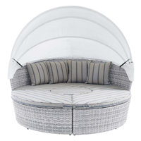 Modway Scottsdale Canopy Sunbrella Outdoor Patio Daybed by Modway