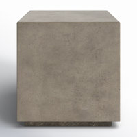 Kareen Concrete Block End Table by AllModern