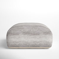 Talya 36" Wide Square Striped Pouf Ottoman by Joss & Main