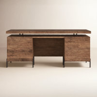 Rori Solid Wood Credenza Desk by Joss & Main