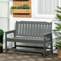 Plastic Garden Bench by Wildon Home