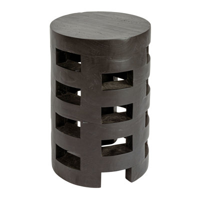 Bennett Broxton Solid Wood Decorative Stool by Rowena Interiors