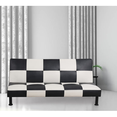 Adetola 64" Wide Futons Flexibly Convertible Couch To Bed by Wade Logan