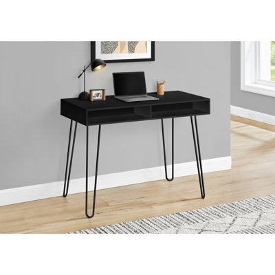 Computer Desk, Home Office, Laptop, Left, Right Set-up, Storage Drawers, 40"L, Work, Metal by Corrigan Studio