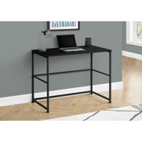 Computer Desk, Home Office, Laptop, Left, Right Set-up, Storage Drawers, 40"L, Work, Metal by Inbox Zero