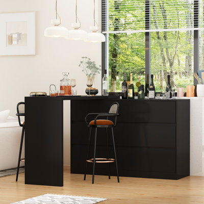6-Drawer Cabinet With Movable Tabletop by Ebern Designs