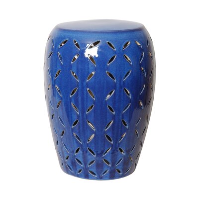 Caynan Margaretta STOOL/TBL,BLUE14X20" by Winston Porter