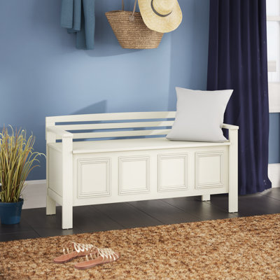 Leyburn Flip Top Storage Bench by Beachcrest Home