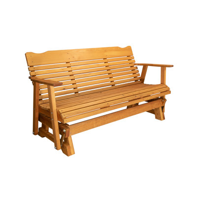 Annaie 5 FT. Cedar Glider, Amish Handcrafted by Lark Manor