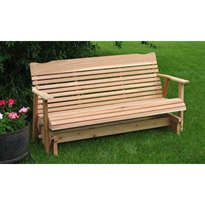 Annaie 5 FT. Cedar Glider, Amish Handcrafted by Lark Manor