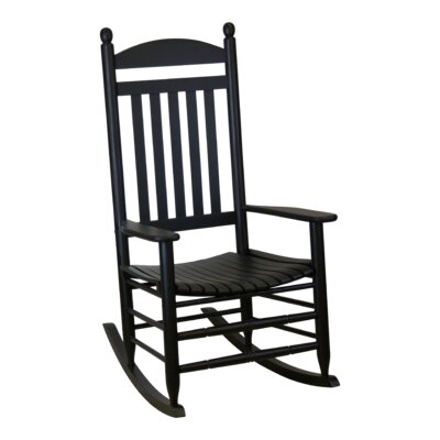 Outdoor Rocking Solid Wood Chair by Hinkle Chair Company