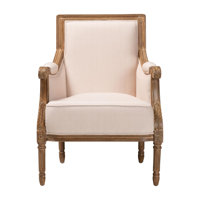 Austwell 25.38" Wide Cotton Armchair by Ophelia & Co.