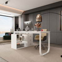 Stockseth L-Shaped Desk by 17 Stories