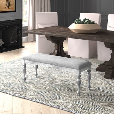 Hexham Upholstered Bench by Greyleigh