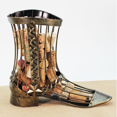 Boot Wine Cork Holder Wine Decor Holds Tons Of Wine Corks. Our Wine Cork Holder Decor Or Wine Holder Looks Great! by Foundry Select