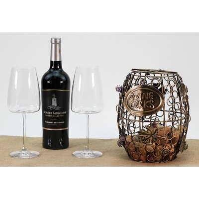 Wine Barrel Wine Cork Holder Wine Decor Holds Tons Of Wine Corks. Our Wine Cork Holder Decor Or Wine Holder Looks Great!