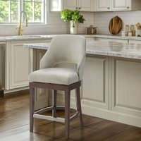 Jillian Swivel Counter Stool by Laurel Foundry Modern Farmhouse