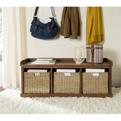 Painswick Cubby Storage Bench by Beachcrest Home