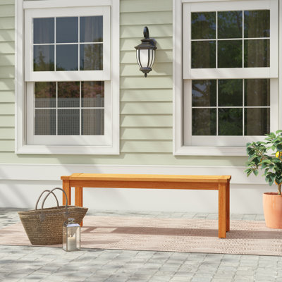 Alyisa Wooden Picnic Bench by Lark Manor