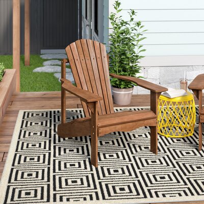 Louisbourg Adirondack Chair by Rosecliff Heights