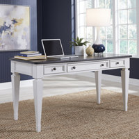 Colburn Writing Desk w/ Flip Down Keyboard Tray by Laurel Foundry Modern Farmhouse