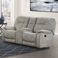 Ashani Manual Triple Reclining Sofa by Lark Manor