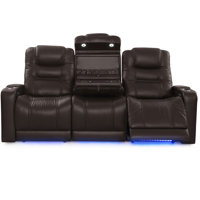 400 Lb Seat Capacity Sofa With Drop Down Table by Orren Ellis