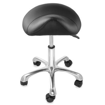 Height Adjustable Ergonomic Saddle Stool by Saloniture