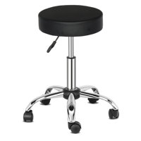 Height Adjustable Shop Stool with Wheel by Latitude Run