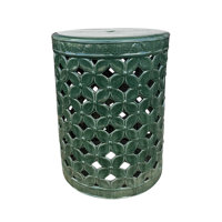 Ceramic Garden Stool by Red Barrel Studio