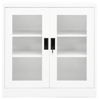 Office Cabinet 35.4" x 15.7" x 35.4" Steel by Latitude Run