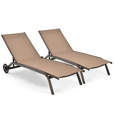 65" Long Reclining Single Chaise by Latitude Run