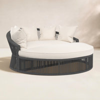 Renfri 67" Wide Patio Daybed with Cushions by Joss & Main
