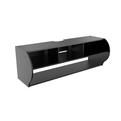 Floating mount TV Stand for TVs up to 75" by Latitude Run